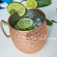 Moscow Mule in rame con lime e menta, un classico rinfrescante. Scopri le moscow mule varianti!