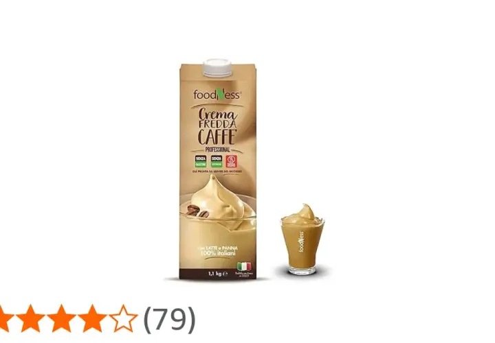 Crema caffè fredda in bottiglia, pronta da servire. Ideale per un momento di piacere.