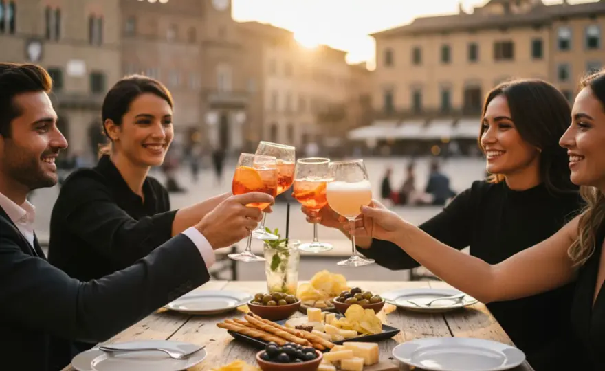 Aperitivo serale - Guida completa a orari e prezzi in Italia